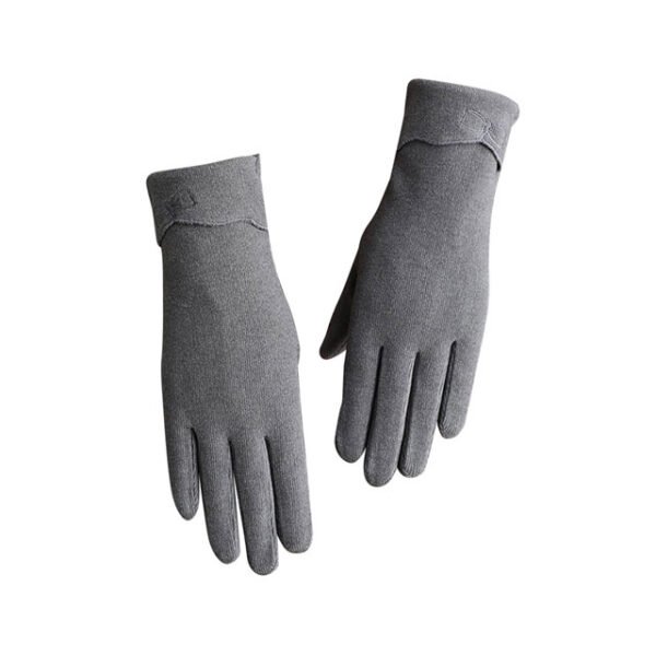 Gloves Cotton (Heavy Gray & Black) Karachi Fire Corporation