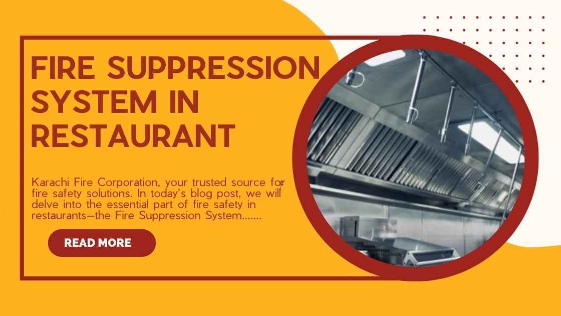 Fire Suppression System in Restaurant